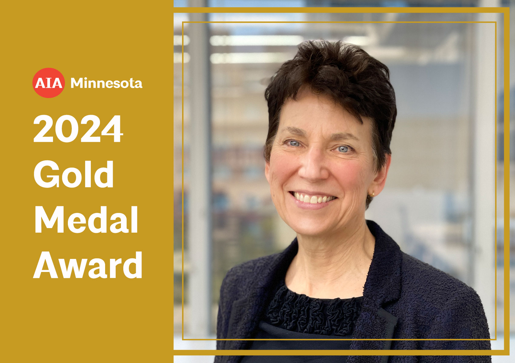 Ann Voda, AIA, Receives 2024 AIA Minnesota Gold Medal